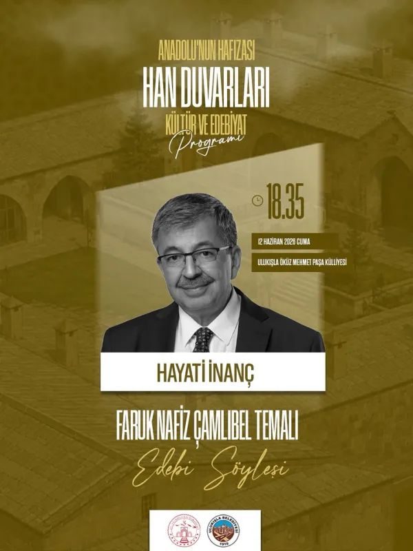 Hayati İnanç İle Edebi Söyleşi