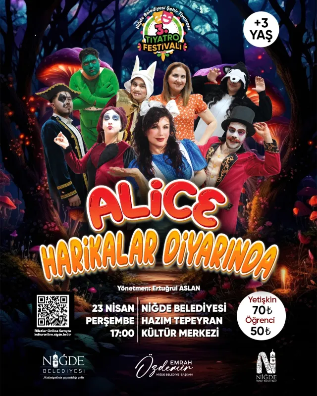 Alice Harikalar Diyarında Çocuk Etkinliği