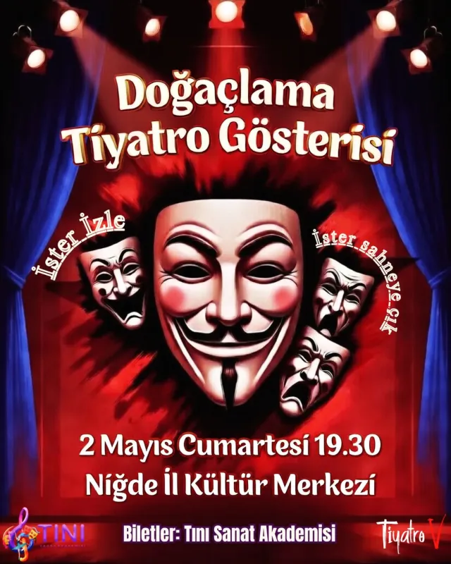 Tiyatro V Doğaçlama Tiyatro Gösterisi