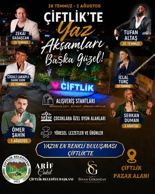 Niğde Çiftlik Yaz Akşamları